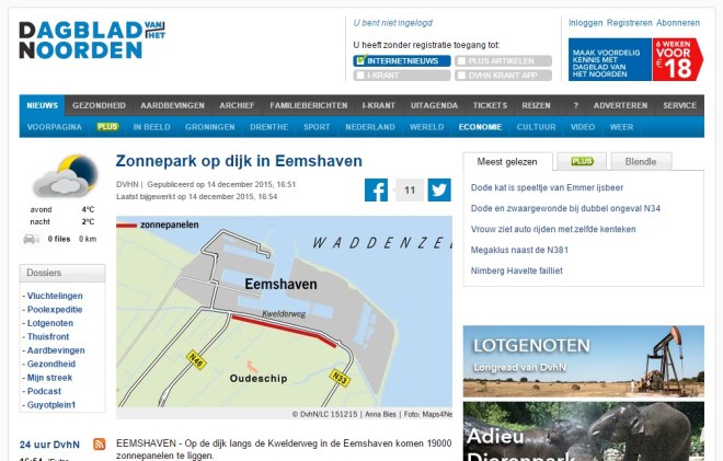 dvhn 19,000 solar panels